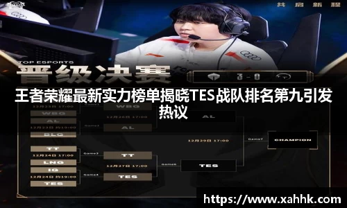 王者荣耀最新实力榜单揭晓TES战队排名第九引发热议